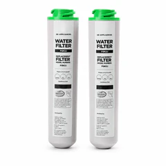 GE FQK2J filter reference - pair of cartridges with green caps