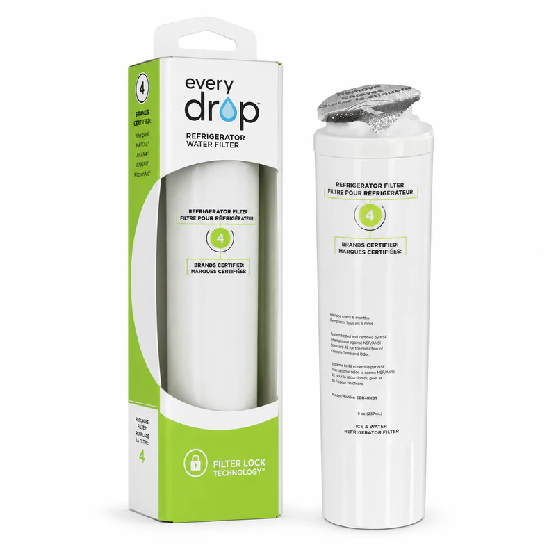 EveryDrop 4 filter reference - filter with green and white box